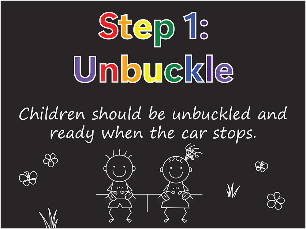 Atoka Public Schools Pick-Up Line Signs.