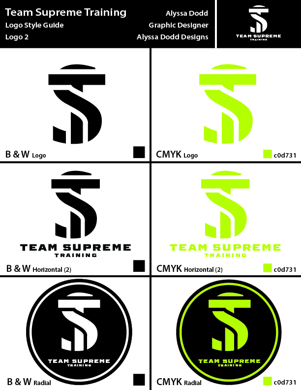 Team Supreme Training Logo.