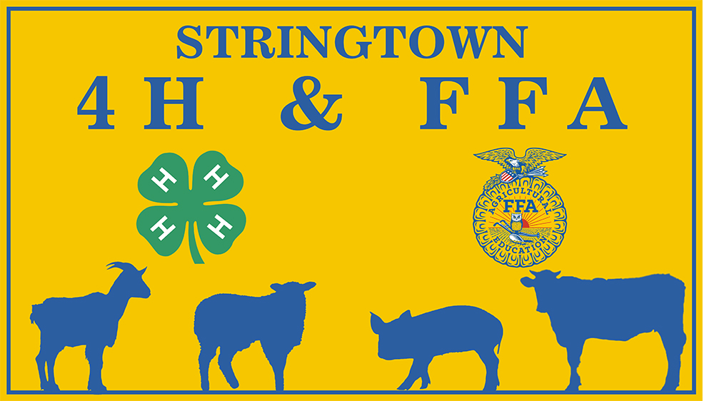 Stringtown 4H and FFA Banner.