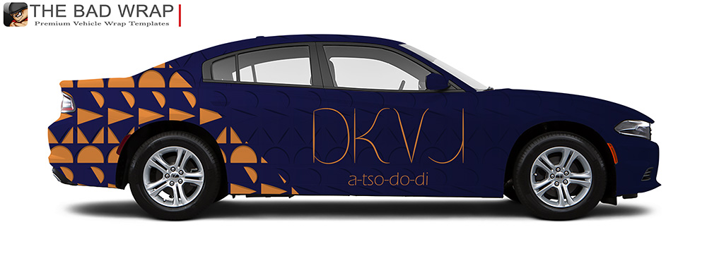 Car Wrap Mockup.
