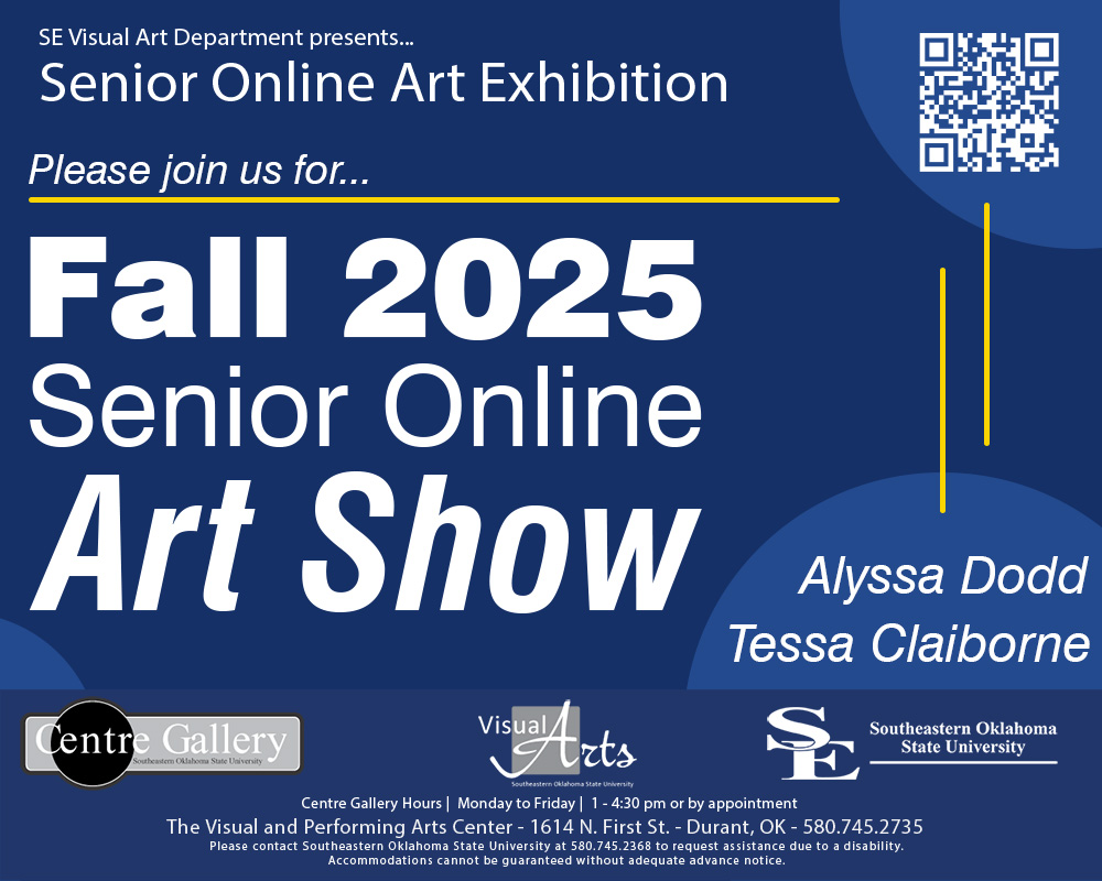 Senior Art Show Poster.