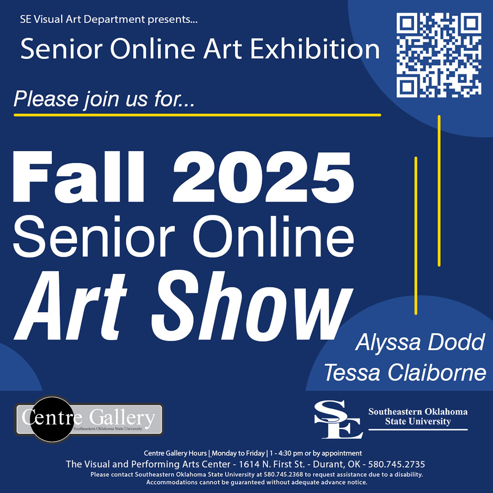 Senior Art Show Poster.