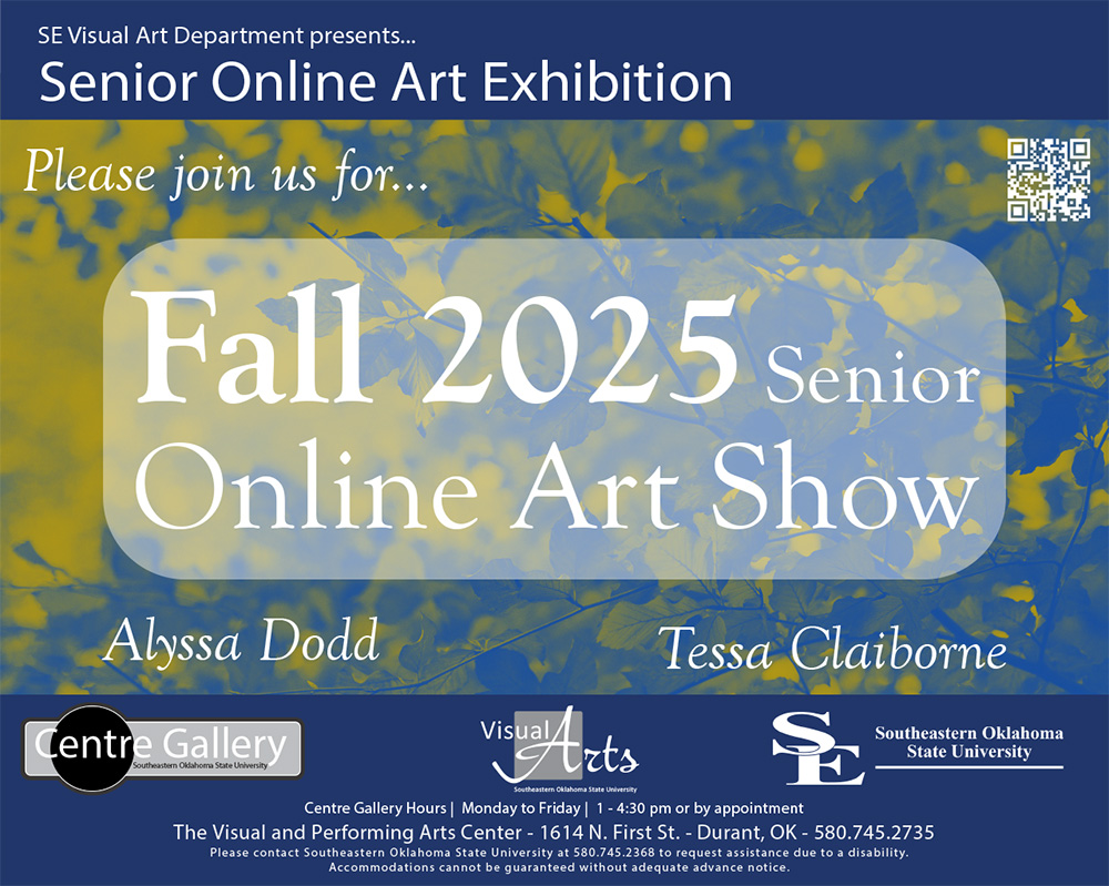 Senior Art Show Poster.