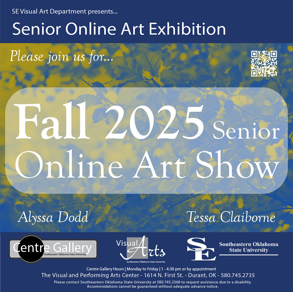 Senior Art Show Poster.
